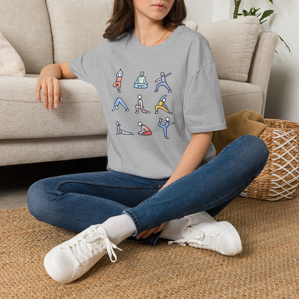 Yoga Pose Illustrations T-Shirt