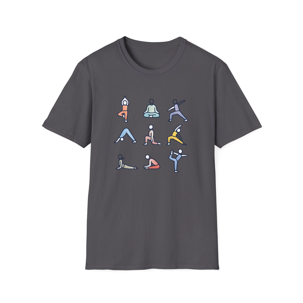 Yoga Pose Illustrations T-Shirt