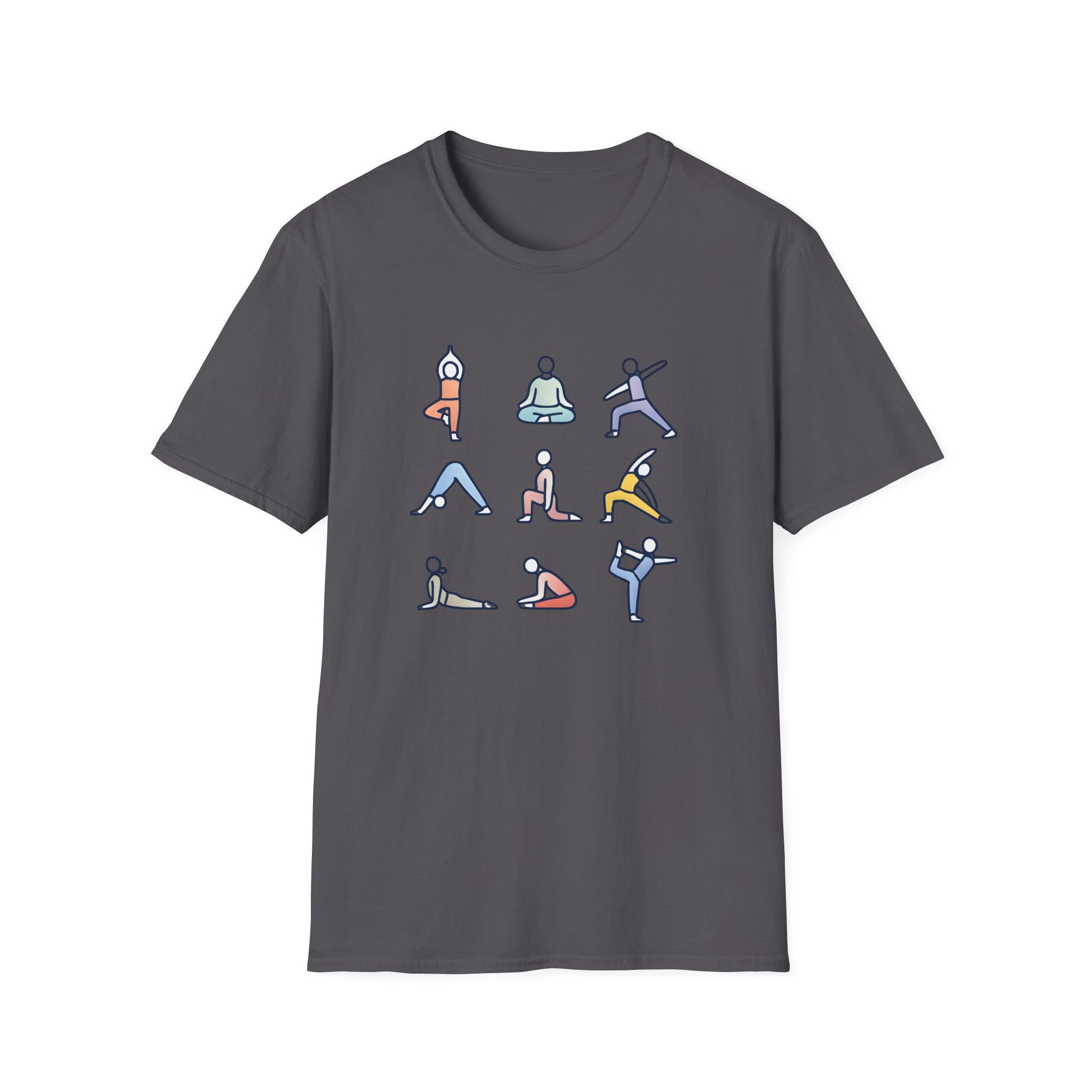 Yoga Pose Illustrations T-Shirt