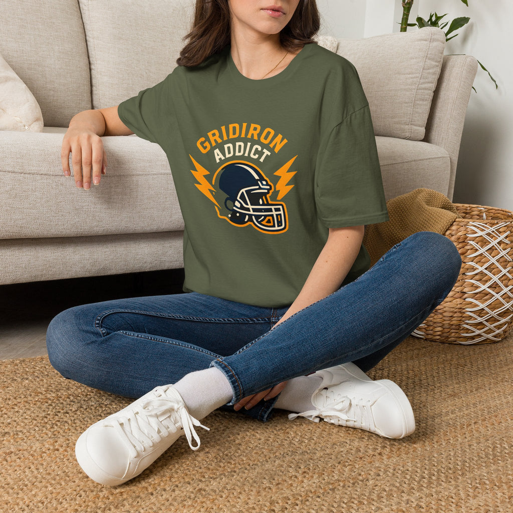 Gridiron Addict Helmet Logo T-Shirt