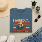 Napping Bear in Activewear T-Shirt