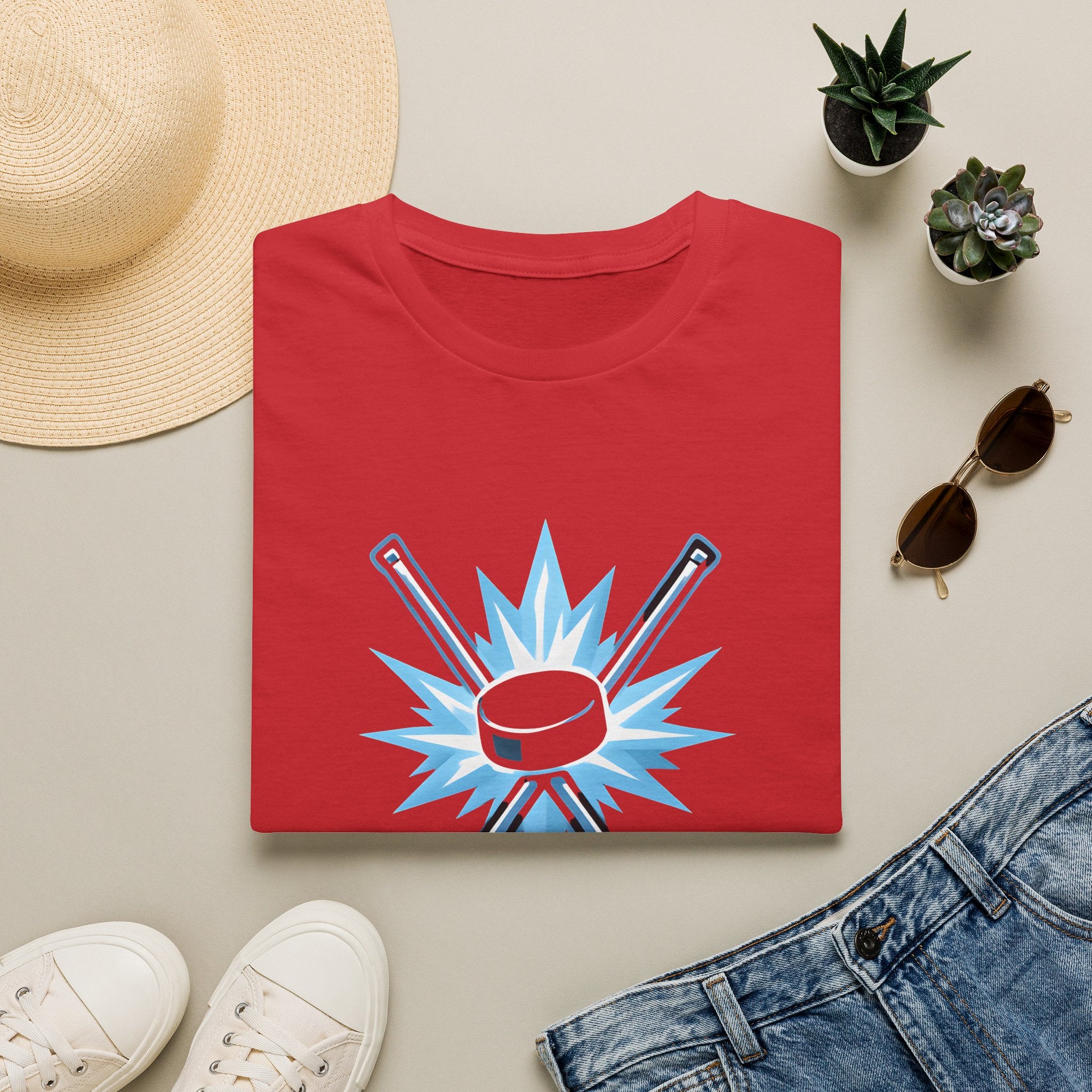 Crossed hockey sticks T-Shirt