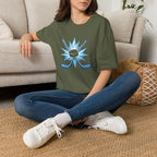Crossed hockey sticks T-Shirt