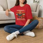 Napping Bear in Activewear T-Shirt
