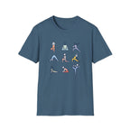 Yoga Pose Illustrations T-Shirt