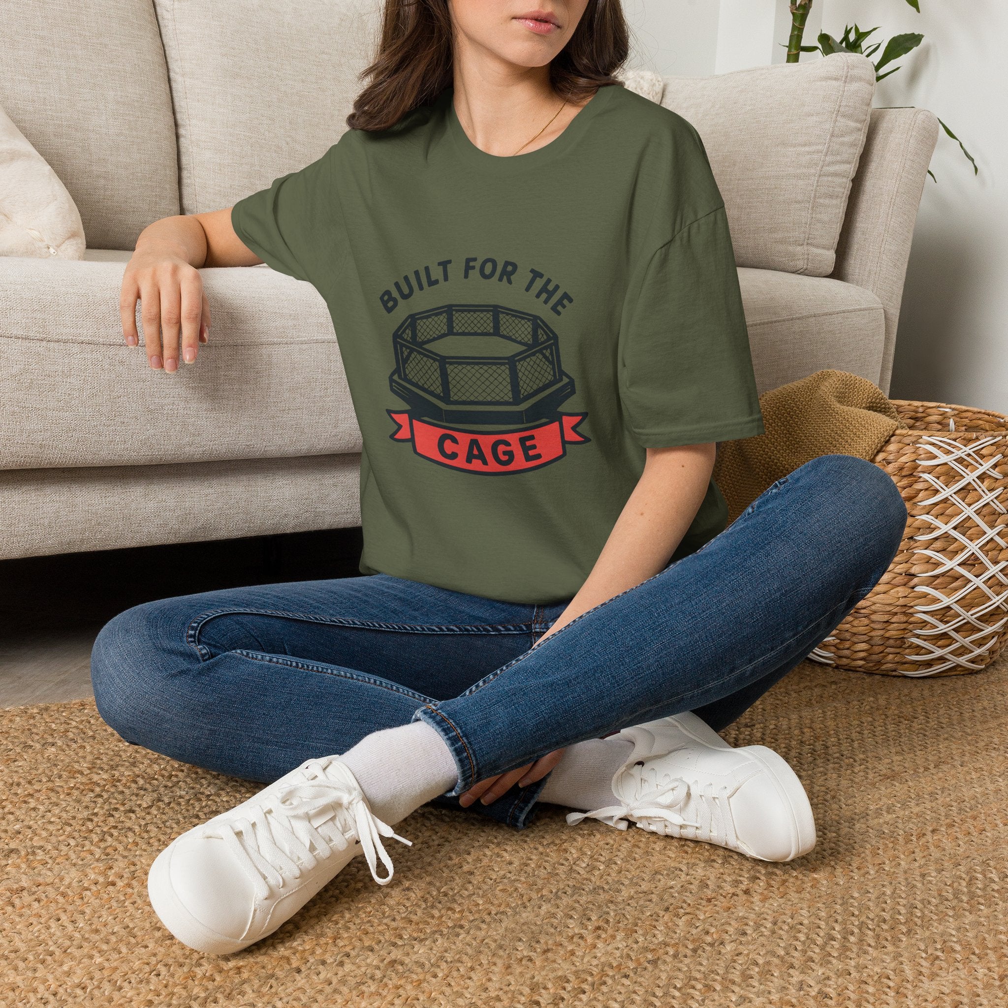 Cage Fight Logo T-Shirt