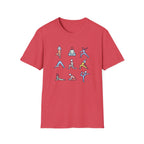 Yoga Pose Illustrations T-Shirt