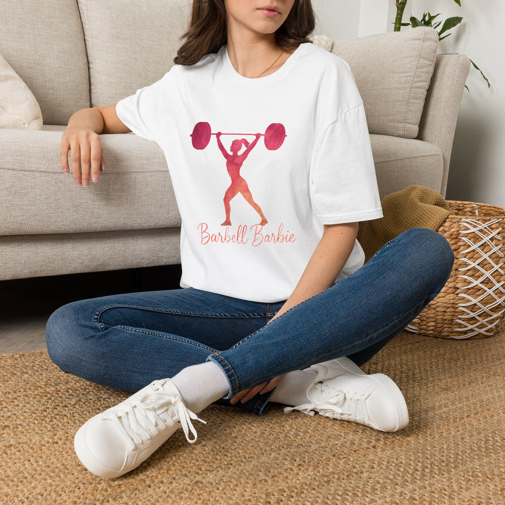 Barbell Barbie silhouette T-Shirt