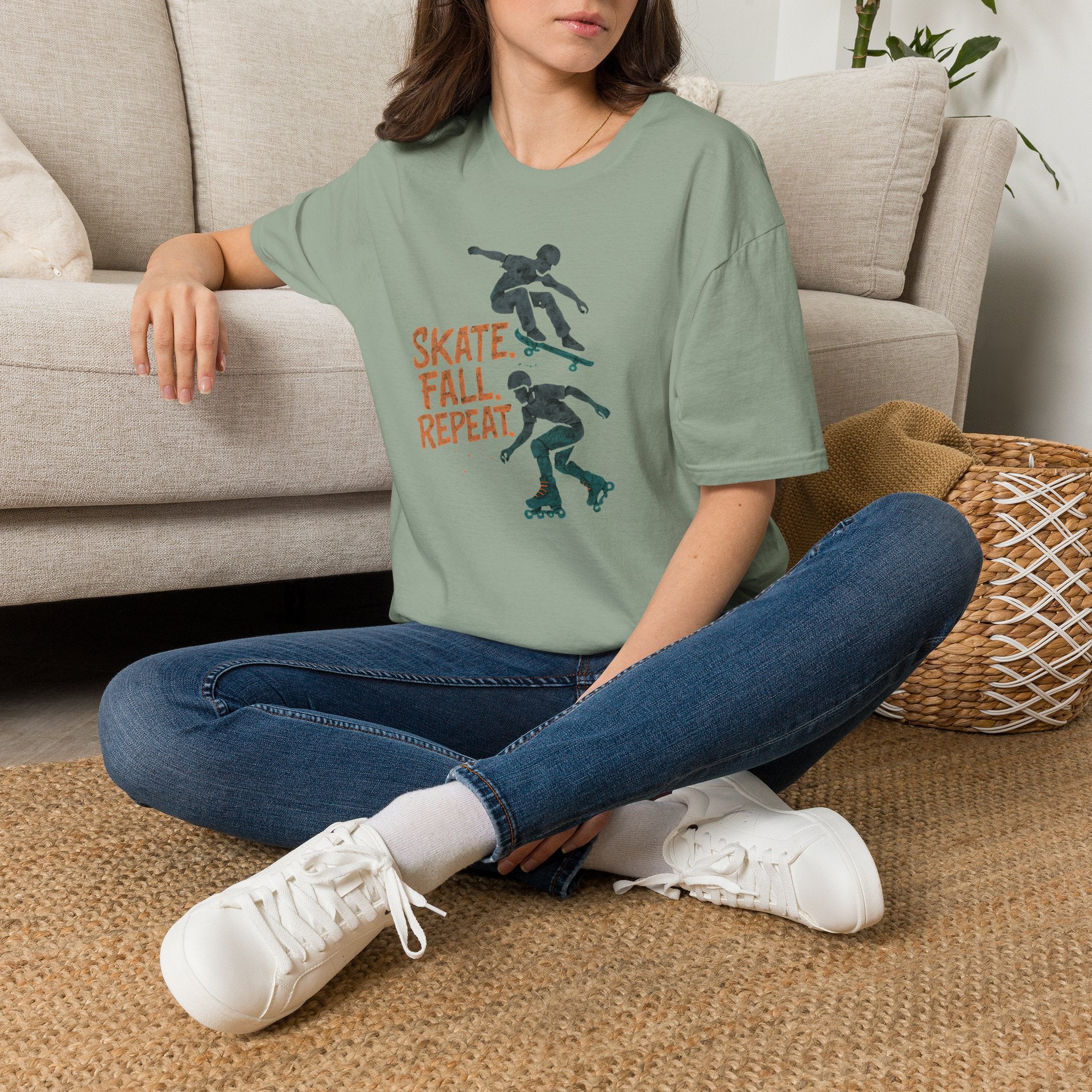 Skate Fall Repeat T-Shirt