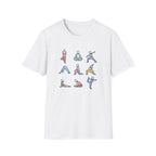 Yoga Pose Illustrations T-Shirt