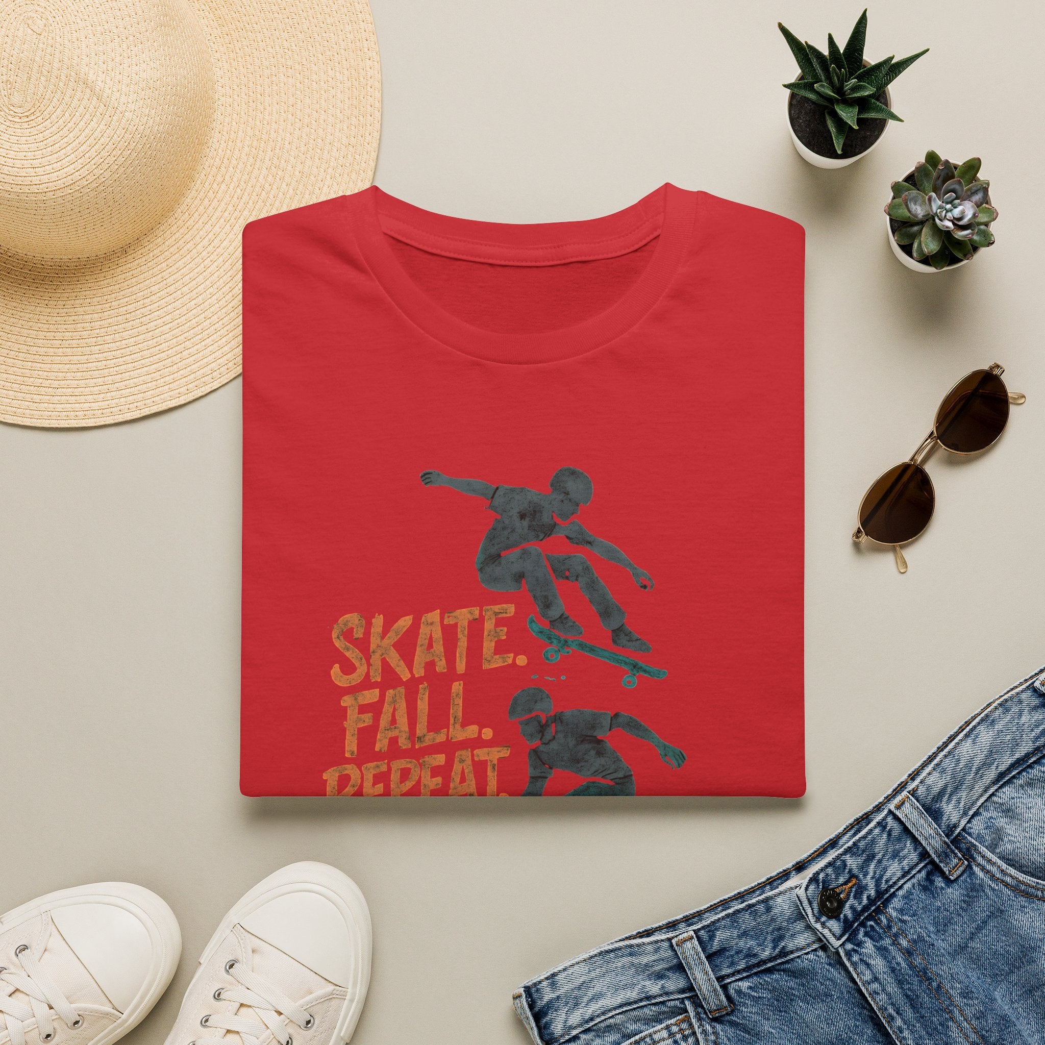 Skate Fall Repeat T-Shirt