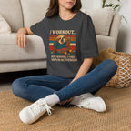 Napping Bear in Activewear T-Shirt