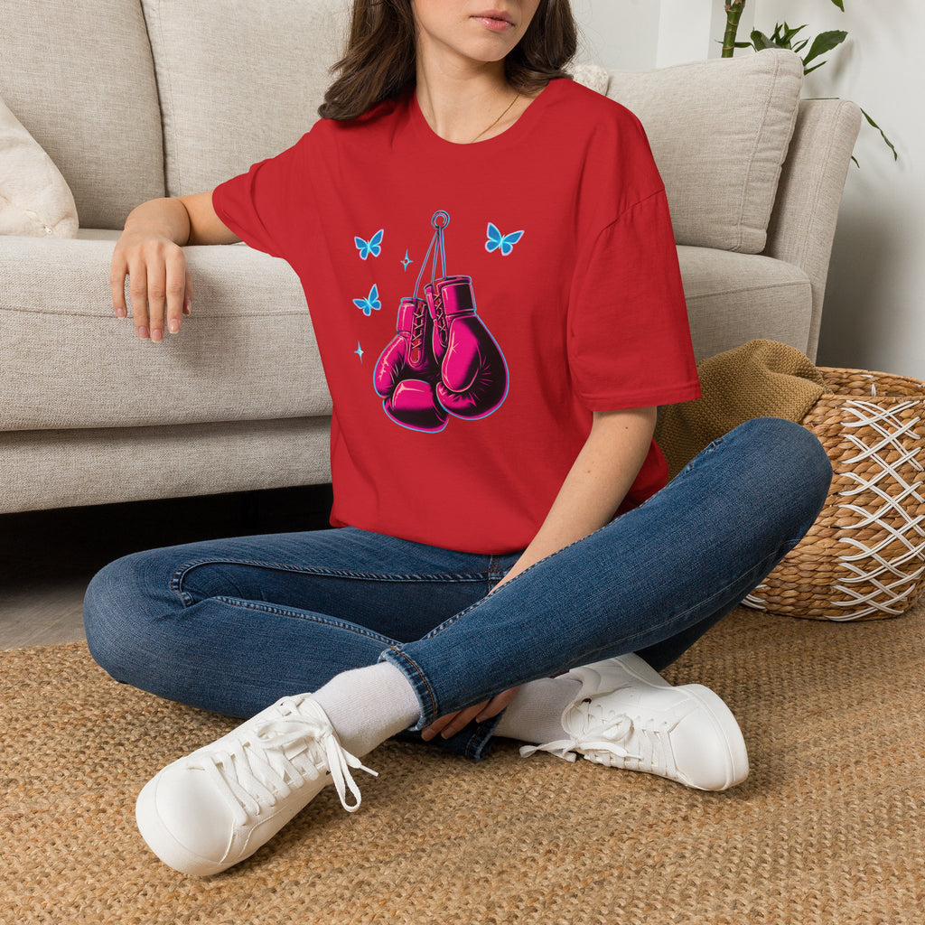 Hanging Neon Boxing Gloves T-Shirt