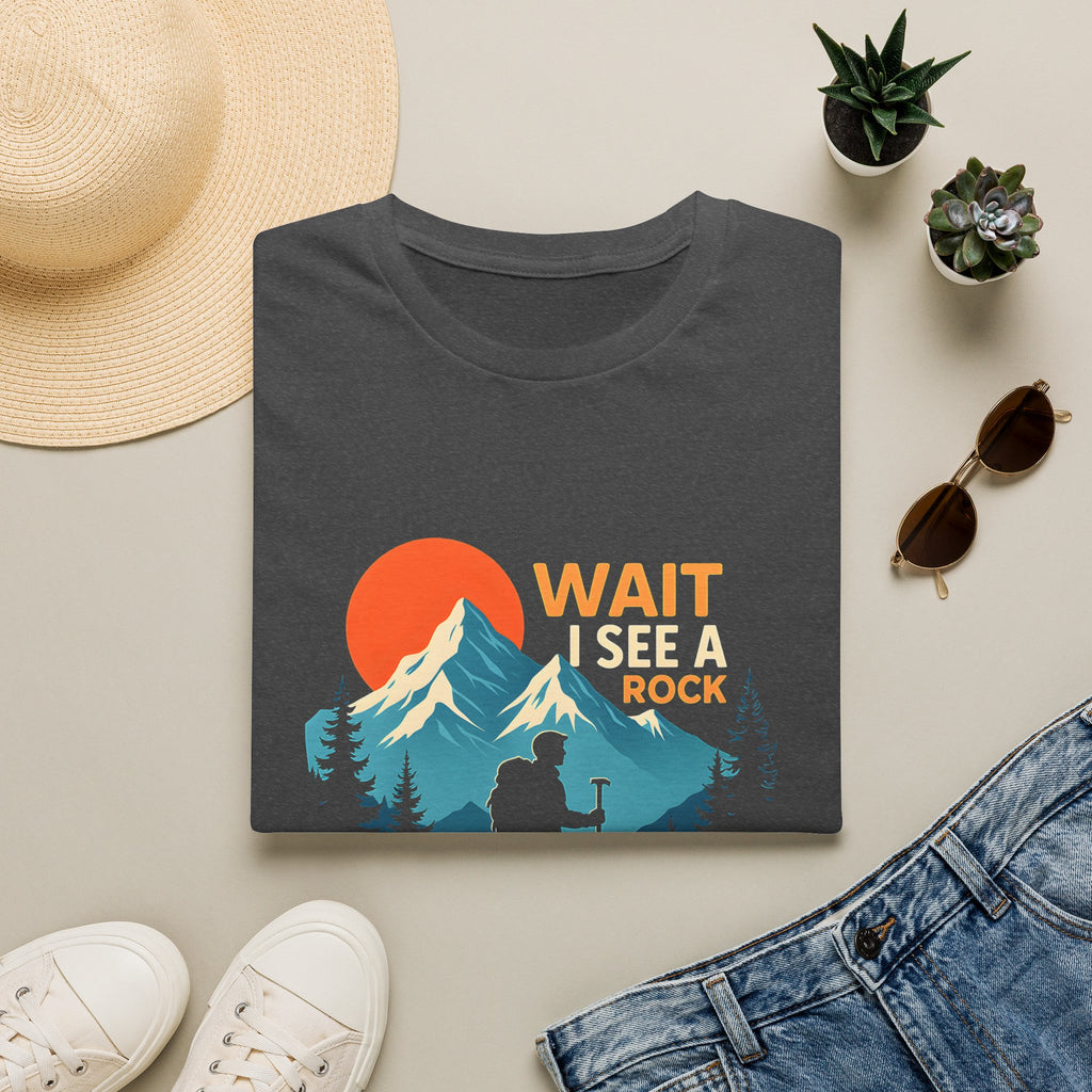 Hiker on Mountain Trail T-Shirt