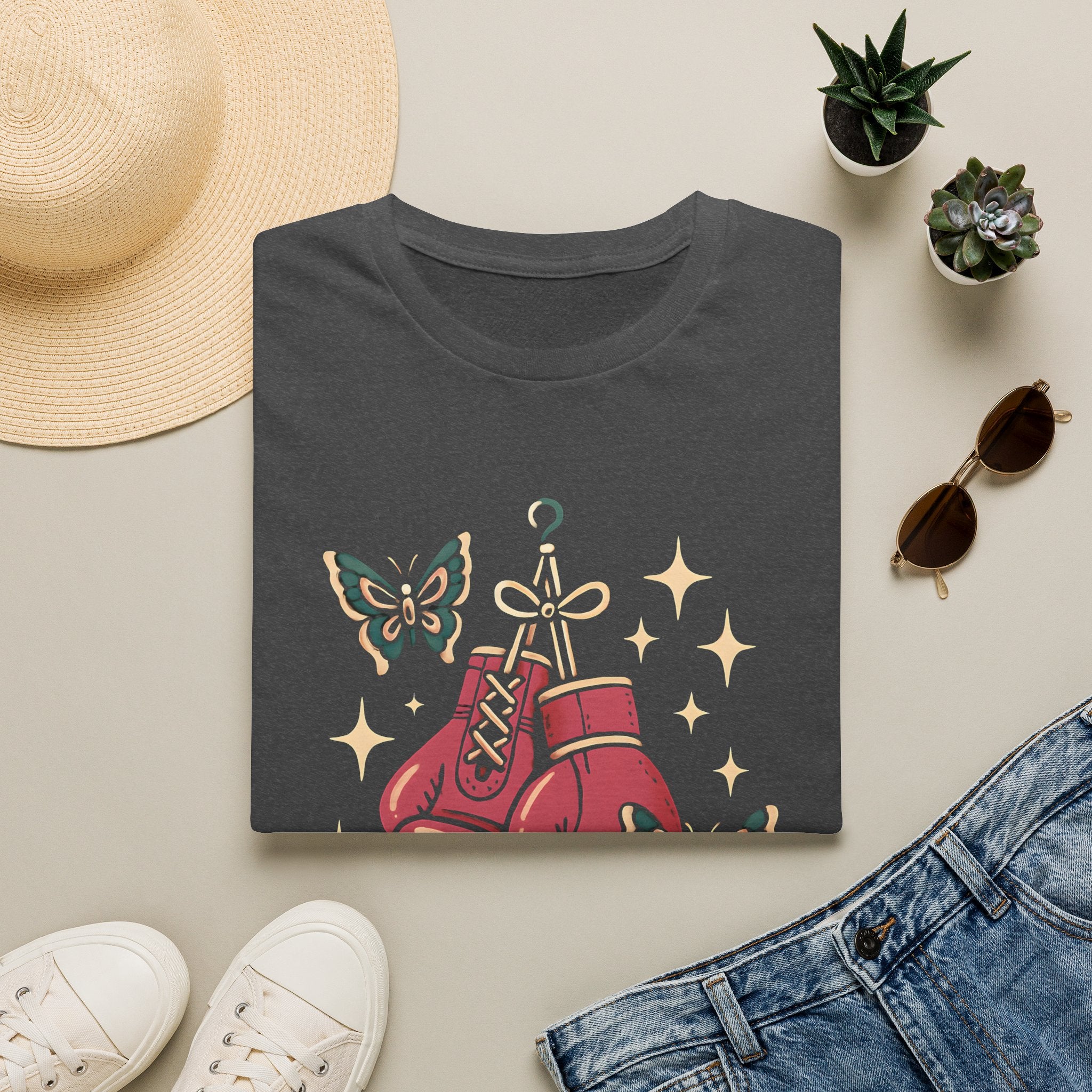 Butterfly Boxing Gloves T-Shirt