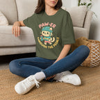 Cycling Cat Illustration T-Shirt