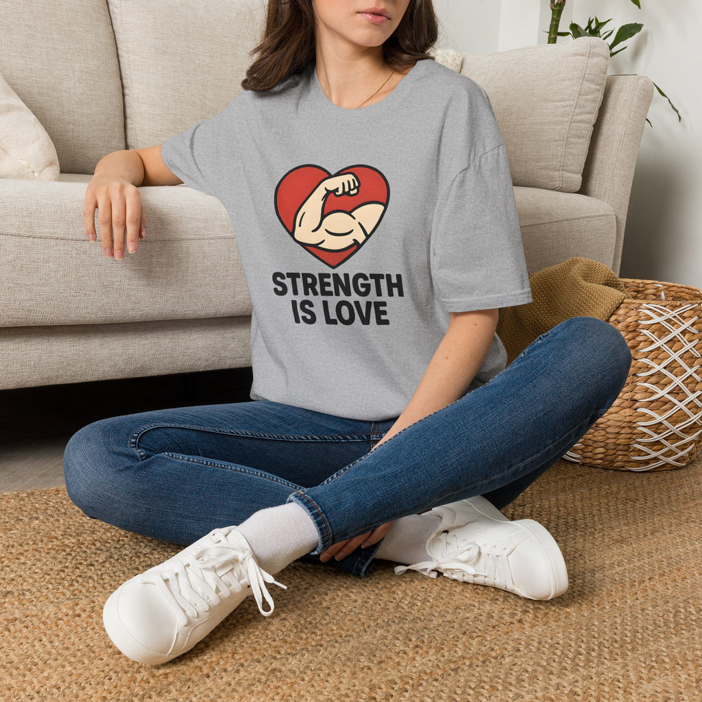 Powerful Heart Emblem T-Shirt